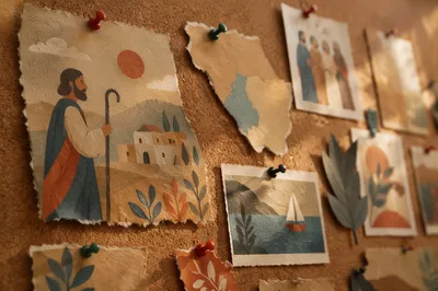 Creative Vision Board With Cork Pins