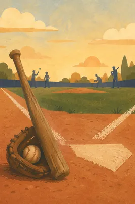 Morning Baseball Gear on Dewy Diamond