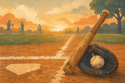 Morning Baseball Gear on Dewy Diamond