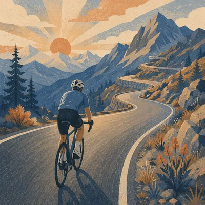 Sunrise Mountain Road Cycling Ascent