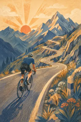 Sunrise Mountain Road Cycling Ascent