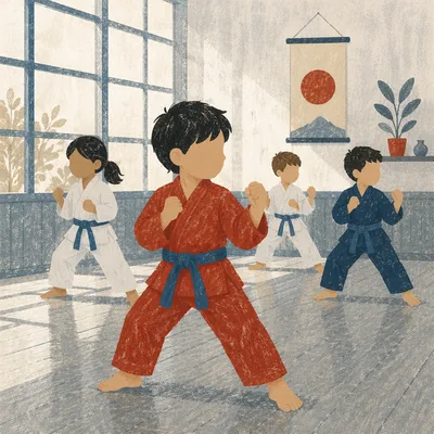 Kids Martial Arts Discipline Training Class