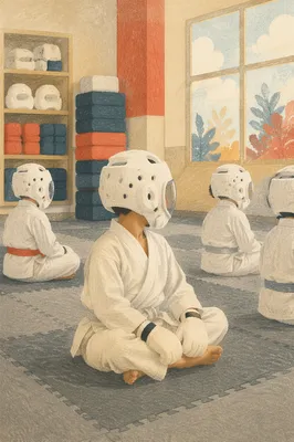 Kids Martial Arts Class in Quiet Discipline