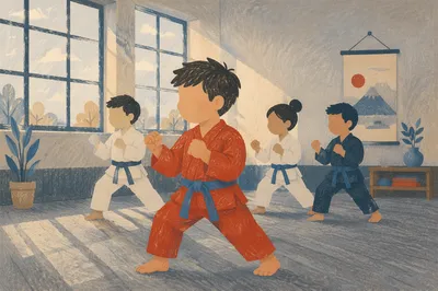 Kids Martial Arts Discipline Training Class