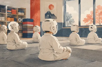 Kids Martial Arts Class in Calm Discipline
