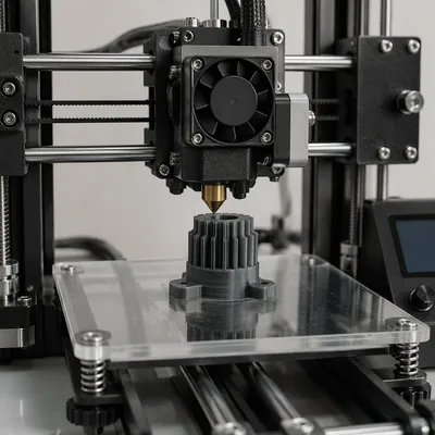 Desktop 3D Printer Building Mechanical Part