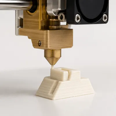 Macro 3D Printer Building Geometric Prototype