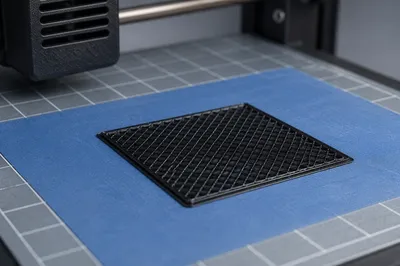 Layer by Layer 3D Printing Close-Up