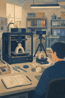 Desktop 3D Printer Building Prototype