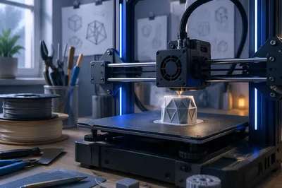 Desktop 3D Printer Building Prototype