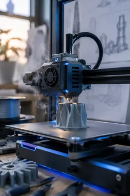Desktop 3D Printer Crafting Prototype