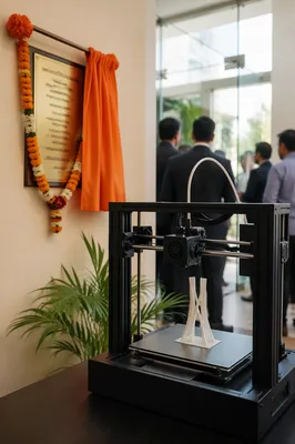 3D Printer Unveiling at Technology Facility