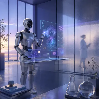 Humanoid Robot in Optimistic Digital Future