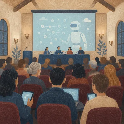 AI Future Seminar in Community Hall