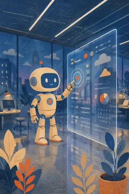 Humanoid Robot in Digital Future Studio