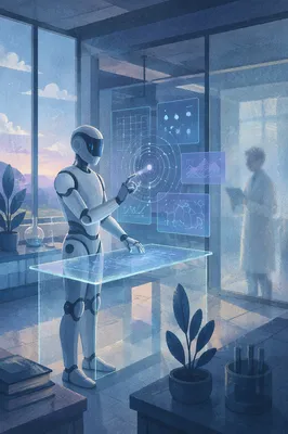 Humanoid Robot in Optimistic Digital Future