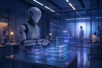 Humanoid Robot in Calm Future Lab