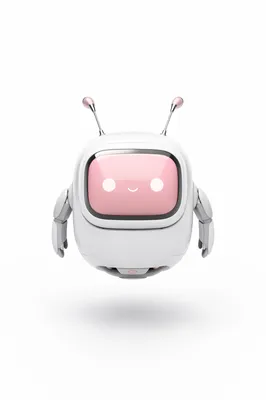 Friendly Floating AI Companion Robot