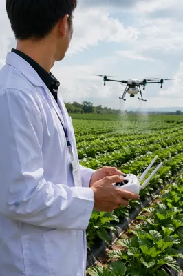 Autonomous Drone Farming With AI Technology