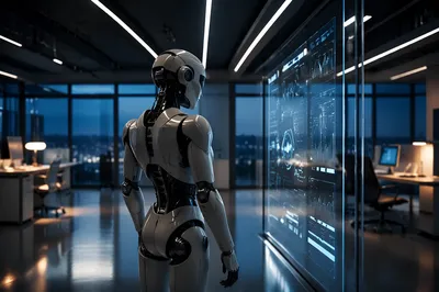 Humanoid Robot in Digital Future Studio