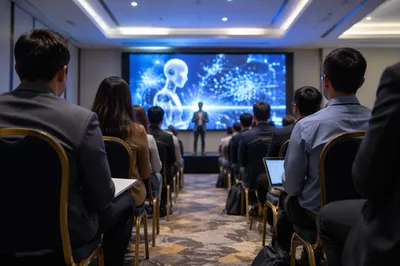 AI Technology Seminar with Robot Presentation