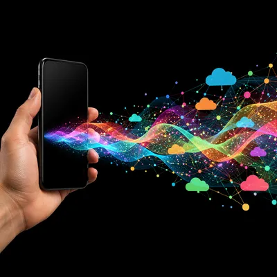 Neon Cloud Network Streaming From Smartphone