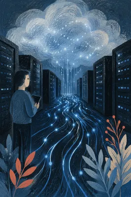 Misty Cloud Computing Data Center Network