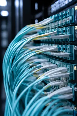 Fiber Optic Cloud Network Connections