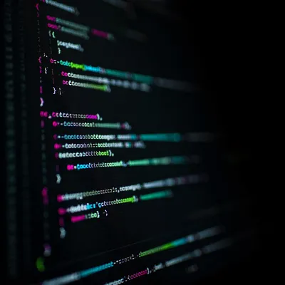 Late Night Developer Code Screen