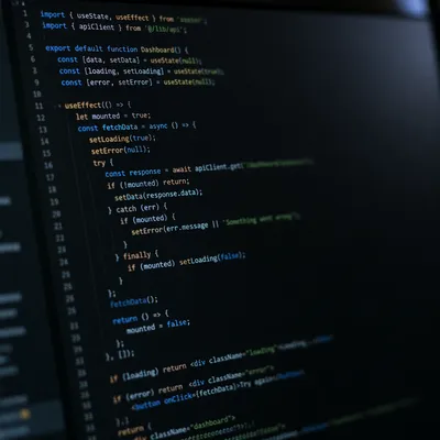 Dark Programming Screen for Church Technology