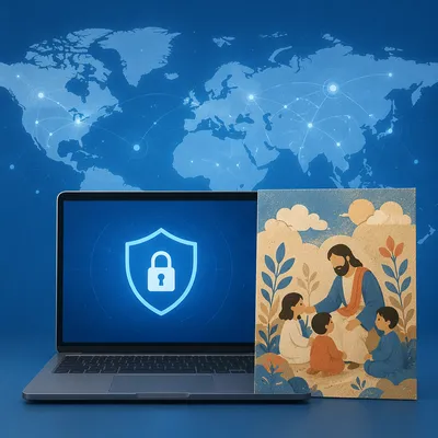 Digital Lock Shield on Global Network