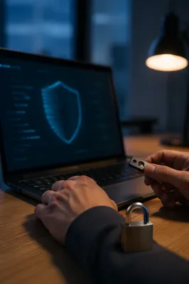 Cybersecurity Shield on Secure Workspace