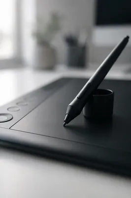 Macro Digital Drawing Tablet With Stylus