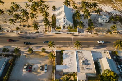 Drone View of Coastal Church Boulevard