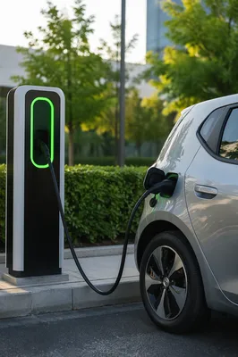 Green Electric Vehicle Charging in Urban Parking