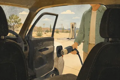 Electric Car Charging with Green Energy