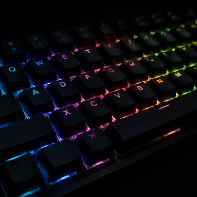 RGB Mechanical Keyboard Macro Glow