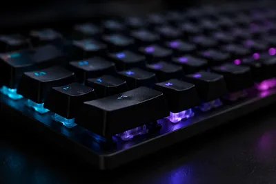 RGB Mechanical Keyboard Macro Glow