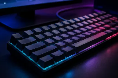 Mechanical Keyboard RGB Macro Desk Glow