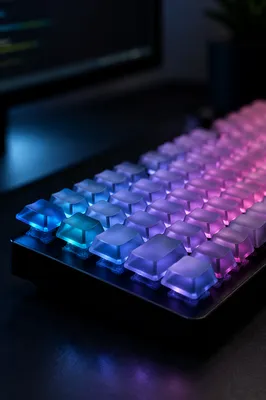 Macro Mechanical Keyboard with RGB Glow