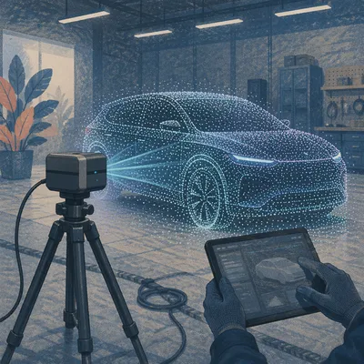 LiDAR Scanner Mapping 3D Vehicle Prototype