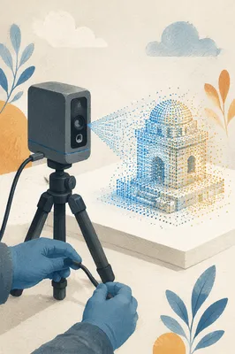 LiDAR Scanner Mapping Architectural Point Cloud