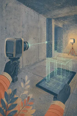 Lidar Scanner Mapping Interior Point Cloud