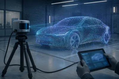 LiDAR Scanner Mapping 3D Vehicle Model