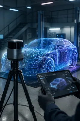 Lidar Scanner Mapping 3D Vehicle Prototype