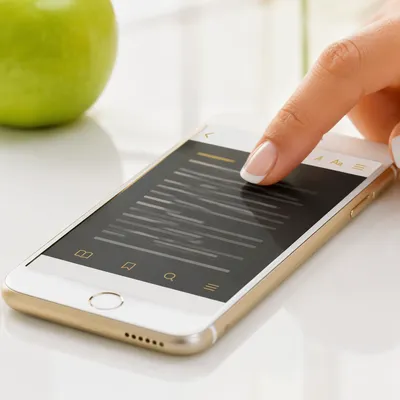 Online Bible App on Elegant Smartphone