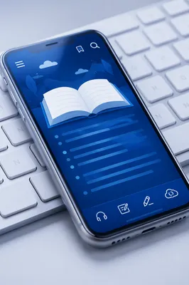 Online Bible App on Smartphone Screen