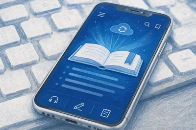 Online Bible App on Smartphone Screen