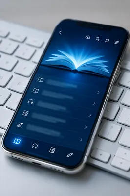 Online Bible App on Smartphone Screen