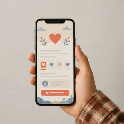 Online Giving App on Smartphone Screen